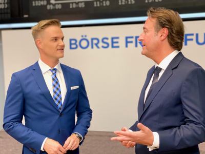 Mit Händlern an der NYSE