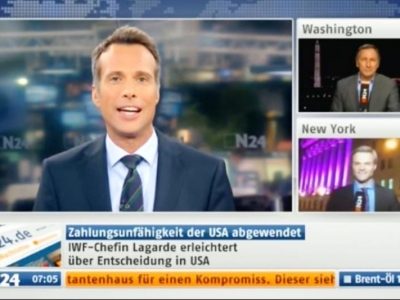 Manuel Koch live bei N24