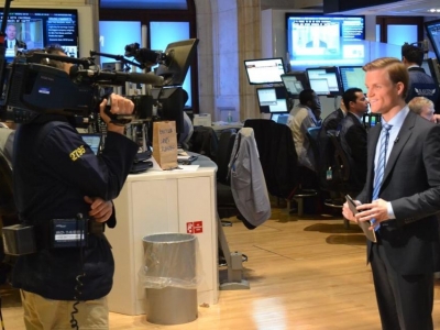 Manuel Koch an der NYSE