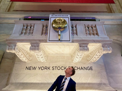 Mit Händlern an der NYSE